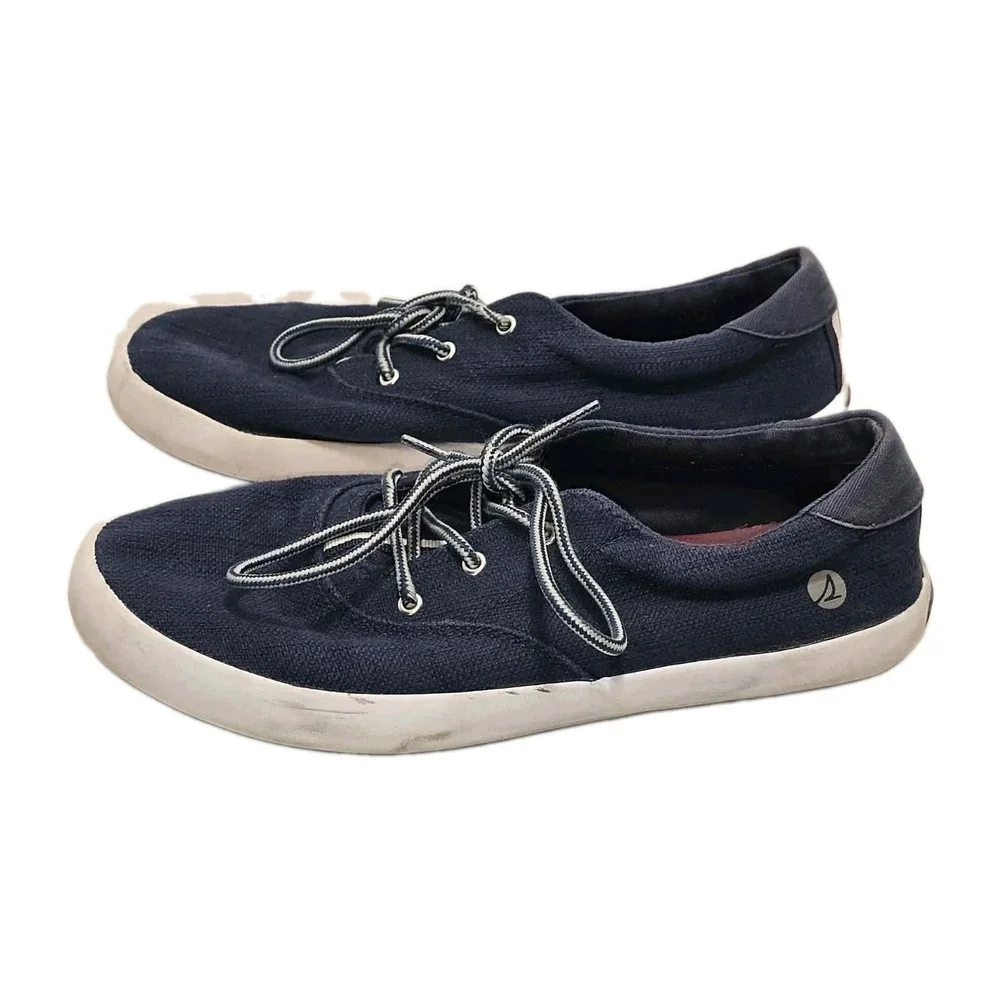 Sperry Women's US 6M Navy Canvas Sneakers You'll Reach For Every Single Day